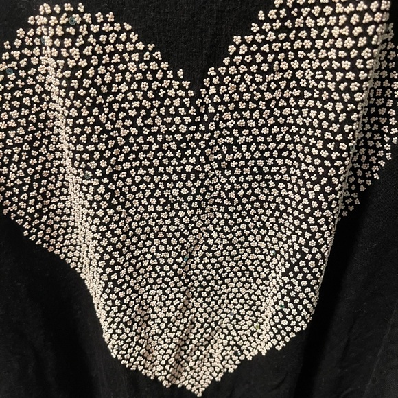 The Classic Black Embellished Sleeveless Tank Top - Picture 2 of 5